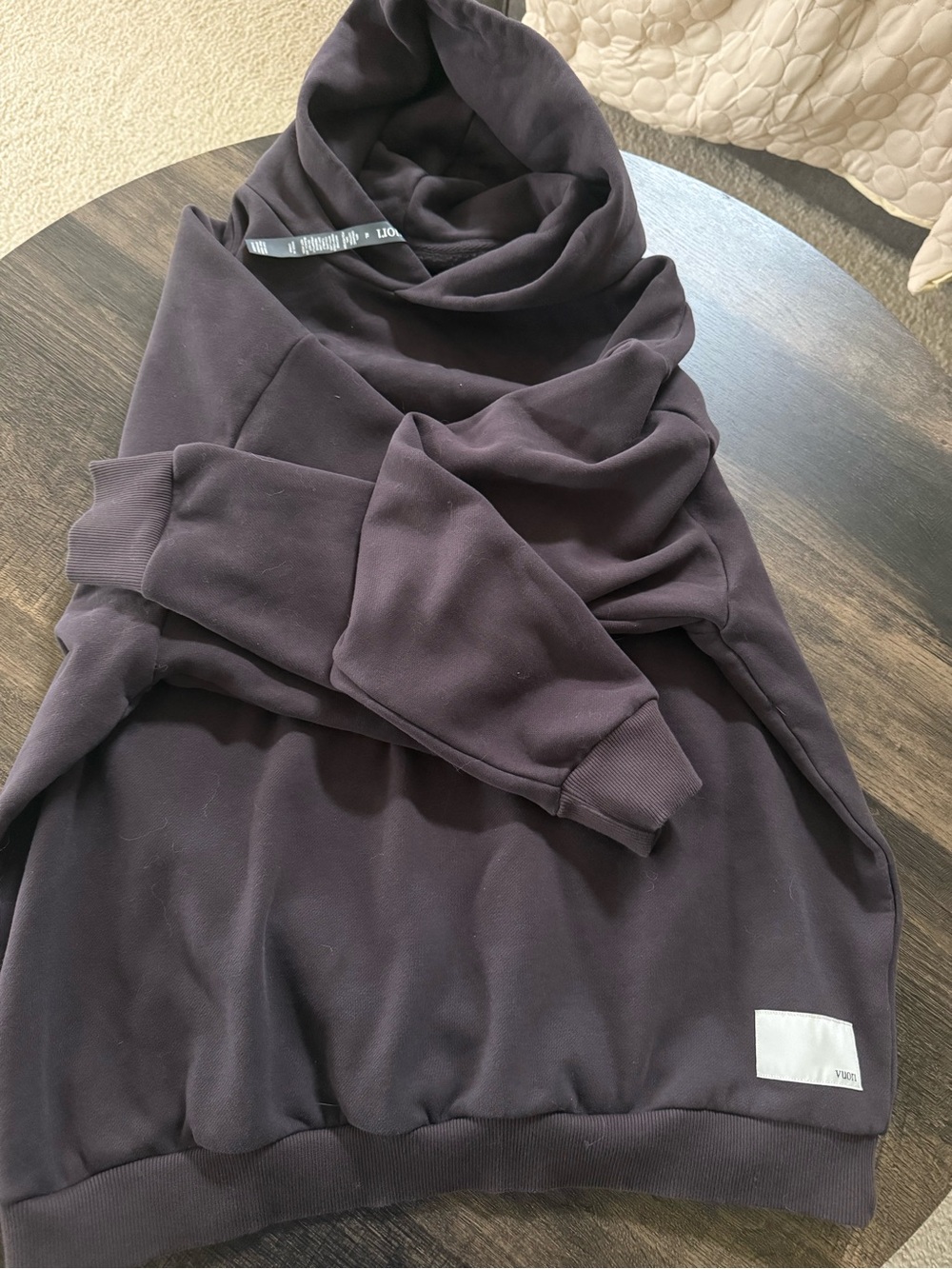 Vuori Restore Sweatshirt in Dark Plum